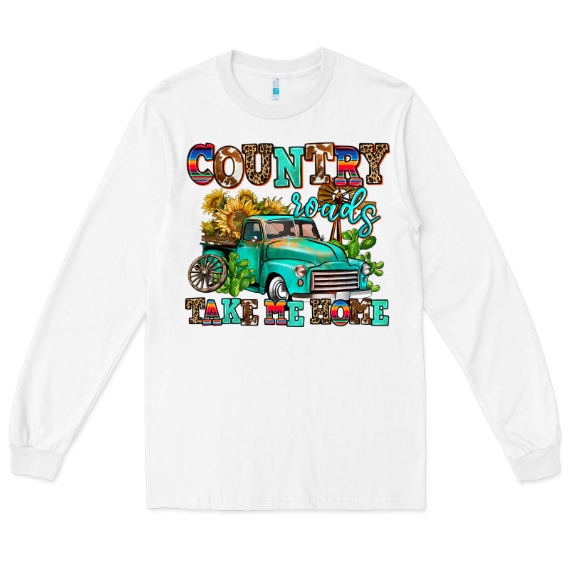 Country Roads Take Me Home Long Sleeve Tee by AdoDesignShop | Teevron