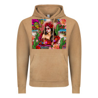 Vintage Camel mexico girl serape Vintage Hoodie - Zillion Design Studio