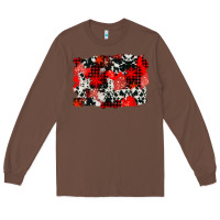 Chestnut western red cowhide winter background Long Sleeve Tee - AdoDesignShop