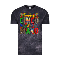 Cloud Black happy cinco de mayo Vintage Tee - Zillion Design Studio