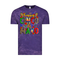 Cloud Purple happy cinco de mayo Vintage Tee - Zillion Design Studio