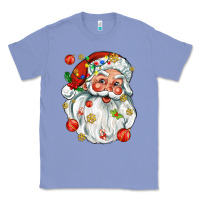 Colony Blue santa with little christmas Classic Tee - AdoDesignShop