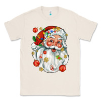 Natural santa with little christmas Classic Tee - AdoDesignShop