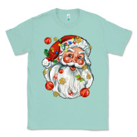 Seafoam santa with little christmas Classic Tee - AdoDesignShop