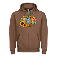 Chestnut fall y'all pumpkin Zipper Hoodie - JahusDesignShop