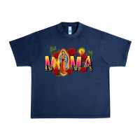 Navy our lady of guadalupe mama Urban Heavy Tee - CTS Tumbler Store