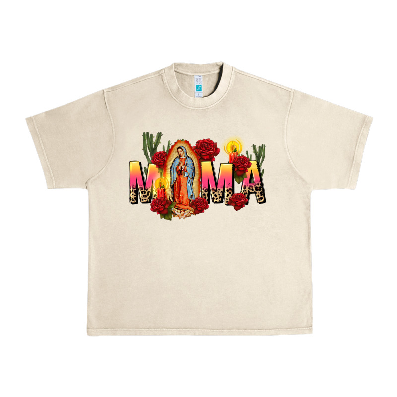 Our Lady Of Guadalupe Mama Urban Heavy Tee by CTS Tumbler Store | Teevron