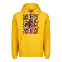 Lemon Merry Merry Merry Christmas Lightning Bolt Premium Hoodie - BundleAndBundleShop