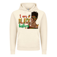 Vintage Artic i am black history afro black woman juneteenth Vintage Hoodie - texasbilliewilder