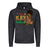 Vintage Black i am black history afro black woman juneteenth Vintage Hoodie - texasbilliewilder
