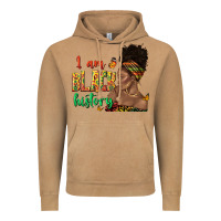 Vintage Camel i am black history afro black woman juneteenth Vintage Hoodie - texasbilliewilder