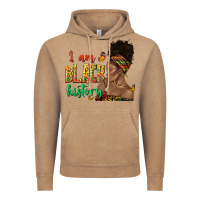 Vintage Coffee i am black history afro black woman juneteenth Vintage Hoodie - texasbilliewilder