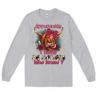 Moon Dust apparently i have an attitude who knew Long Sleeve Tee - JahusDesignShop