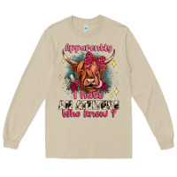 Mushroom apparently i have an attitude who knew Long Sleeve Tee - JahusDesignShop