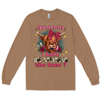 Toasted Coconut apparently i have an attitude who knew Long Sleeve Tee - JahusDesignShop