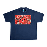 Navy watermelon strawberry cowhide cup Urban Heavy Tee - BarkalooDesign