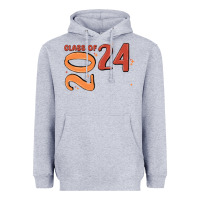 Heather Grey custom class of 2024 name of school font  super sn Heavyweight Hoodie - MaliasSmallBusiness