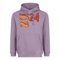 Lavender custom class of 2024 name of school font  super sn Heavyweight Hoodie - MaliasSmallBusiness
