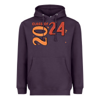 Custom Class Of 2024 Name Of School Font  Super Sn Heavyweight Hoodie | Teevron