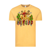 Vintage Mustard feliz navidad Vintage Tee - Zillion Design Studio