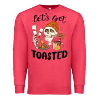 Cardinal let's get toasted camping Premium Sweatshirt - MaliasSmallBusiness