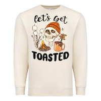Sandshell let's get toasted camping Premium Sweatshirt - MaliasSmallBusiness