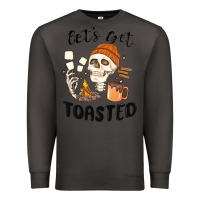 Smoke let's get toasted camping Premium Sweatshirt - MaliasSmallBusiness