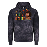 Cloud Black i am black history afro girl Vintage Hoodie - texasbilliewilder