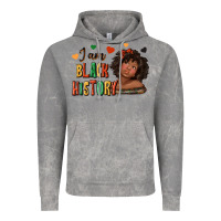 Cloud Rock i am black history afro girl Vintage Hoodie - texasbilliewilder
