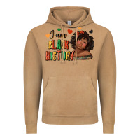Vintage Camel i am black history afro girl Vintage Hoodie - texasbilliewilder
