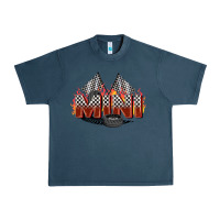 Midnight Navy race mini Urban Heavy Tee - Zillion Design Studio