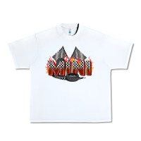 White race mini Urban Heavy Tee - Zillion Design Studio