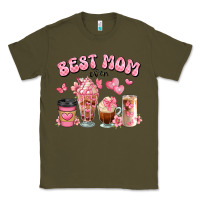 Army Green best mom ever floral coffee cups Classic Tee - JahusDesignShop