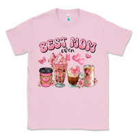 Bubblegum Pink best mom ever floral coffee cups Classic Tee - JahusDesignShop