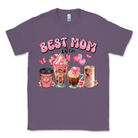 Lavender best mom ever floral coffee cups Classic Tee - JahusDesignShop