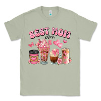 Matcha best mom ever floral coffee cups Classic Tee - JahusDesignShop