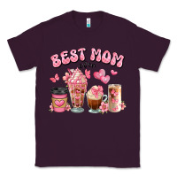 Plum best mom ever floral coffee cups Classic Tee - JahusDesignShop