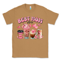 Best Mom Ever Floral Coffee Cups Classic Tee | Teevron