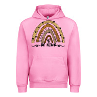 Fuchsia Pink Be Kind Rainbow Urban Hoodie - Bettercallsaul