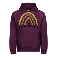 Mauve Wine Be Kind Rainbow Urban Hoodie - Bettercallsaul