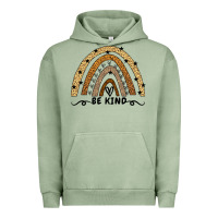 Pigment Oil Green Be Kind Rainbow Urban Hoodie - Bettercallsaul