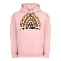Pigment Salmon Be Kind Rainbow Urban Hoodie - Bettercallsaul