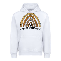White Be Kind Rainbow Urban Hoodie - Bettercallsaul