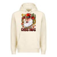 Tofu Cowboy Christmas Santa Premium Hoodie - BundleAndBundleShop