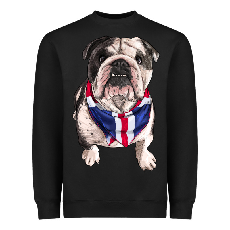 English Bulldog Heavyweight Sweatshirt by RanaPortraitStore | Teevron