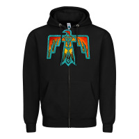 Black thunderbird Zipper Hoodie - JahusDesignShop