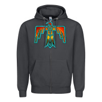 Smoke thunderbird Zipper Hoodie - JahusDesignShop