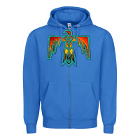 True Royal thunderbird Zipper Hoodie - JahusDesignShop