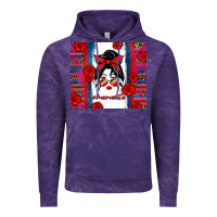 Cloud Purple mamacita serape Vintage Hoodie - Zillion Design Studio