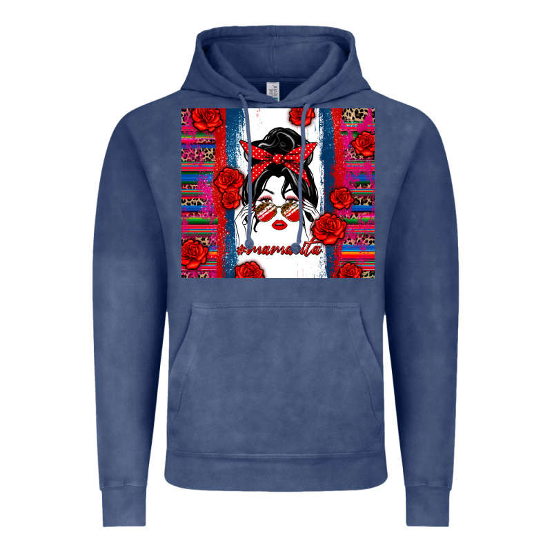 Mamacita Serape Vintage Hoodie by Zillion Design Studio | Teevron